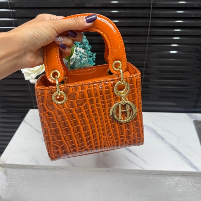 Snakeskin Leather Fashion Crossbody Handbags