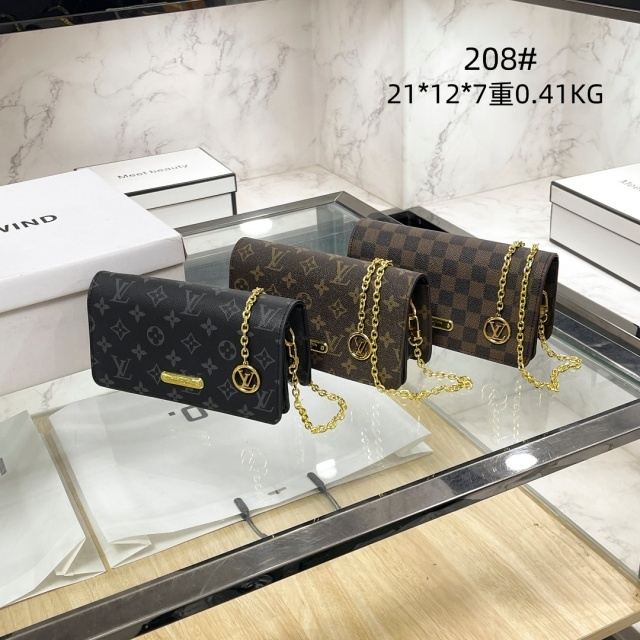 Chained Leather Fashion Women Messenger Bags
