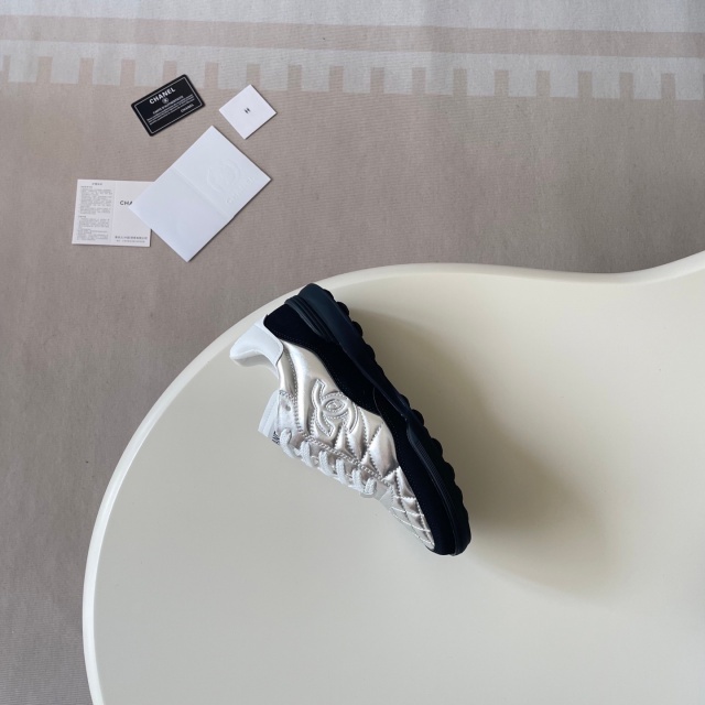 Leather Fashion Women Casual Sneakers