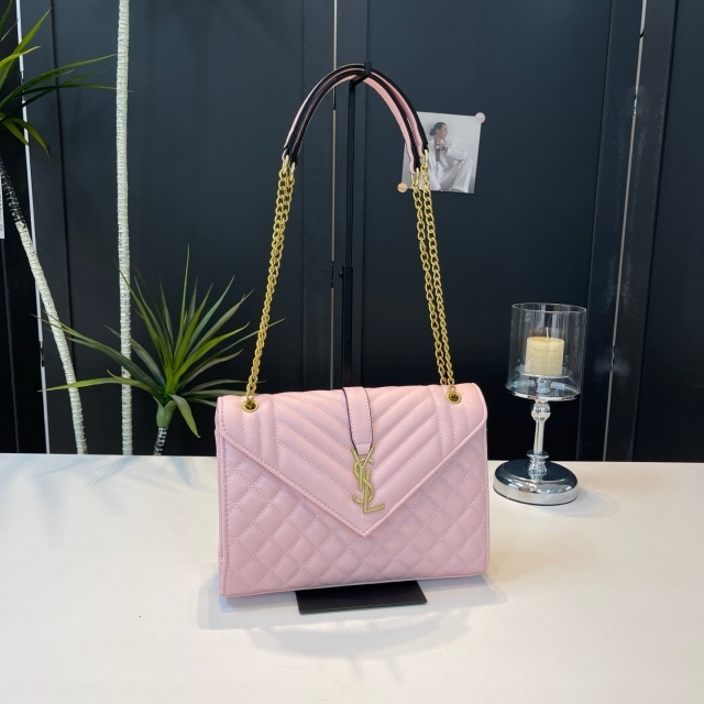 Metal Logo Leather Fashion Women Underarm Bags