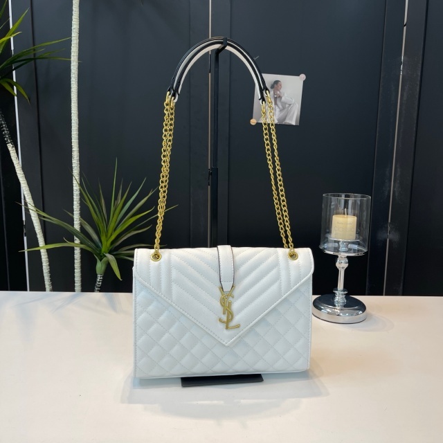 Metal Logo Leather Fashion Women Underarm Bags