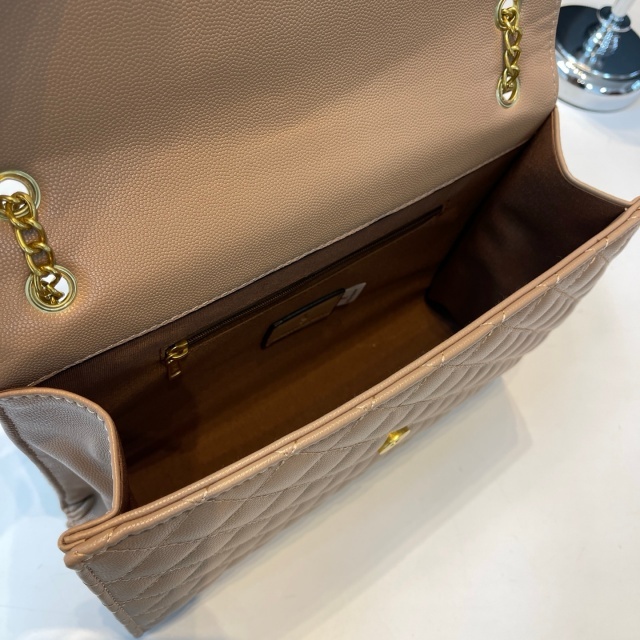 Metal Logo Leather Fashion Women Underarm Bags