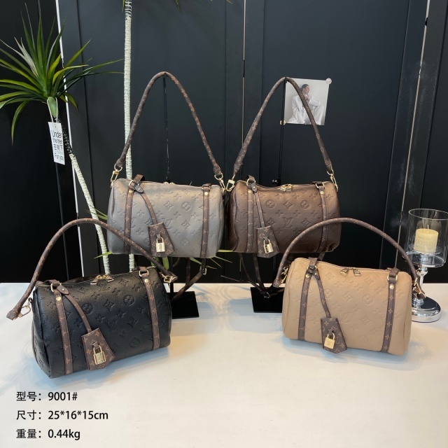Fashion Leather Embossing Crossbody Handbags