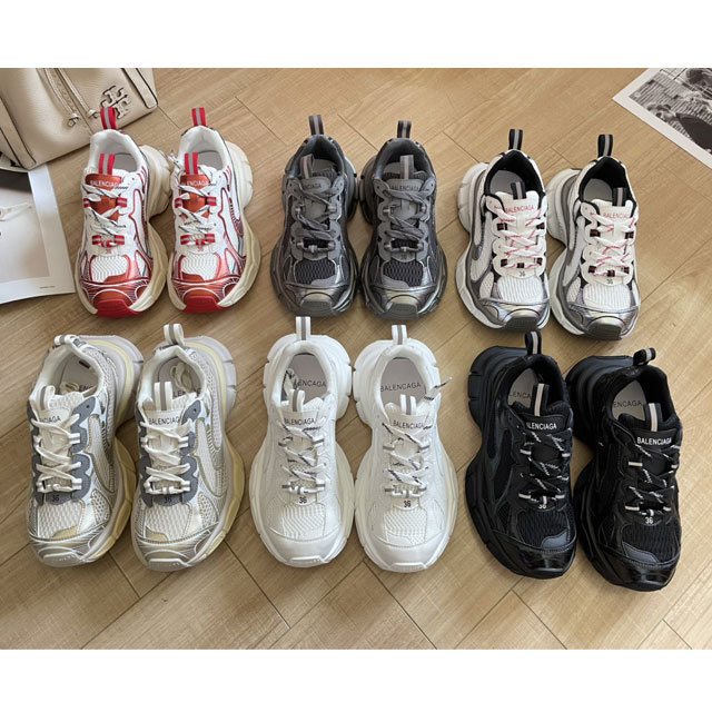 Big Size Fashion Lace-Up Casual Breathable Sneakers