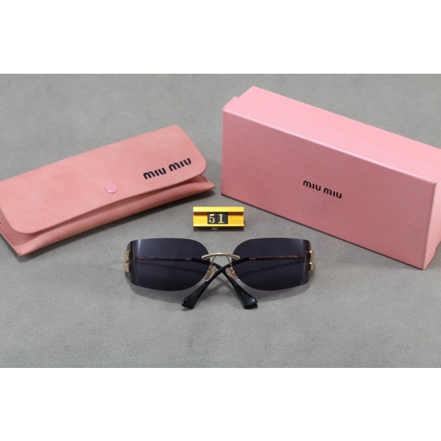 Oval Frameless Luxury Women Sunglasses