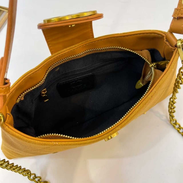 Metal Logo Fashion Women Crossbody Handbags