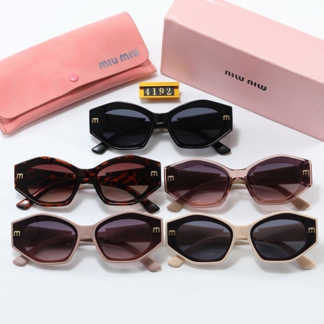 Chic Fashion Logo Cat Eye Sunglasses