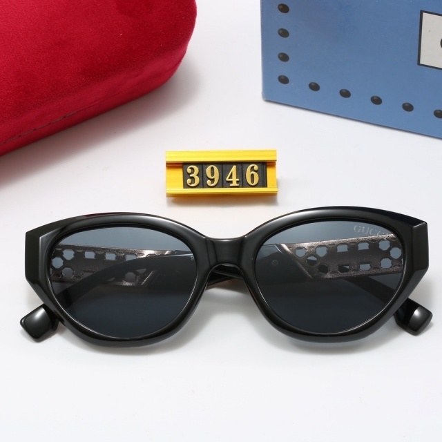 Cat Eye Frame Hollow Out Fashion Glasses