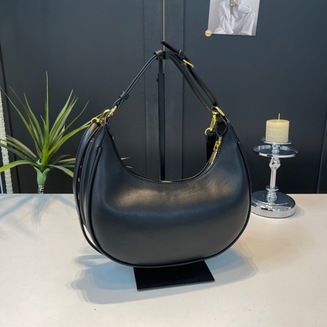 Metal Logo Leather Fashion Women Purses