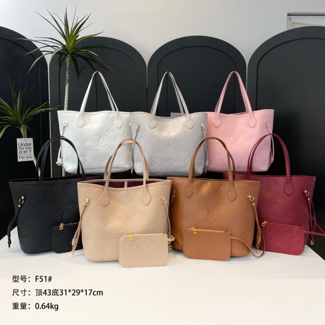 Fashion Embossing Leather Handbags