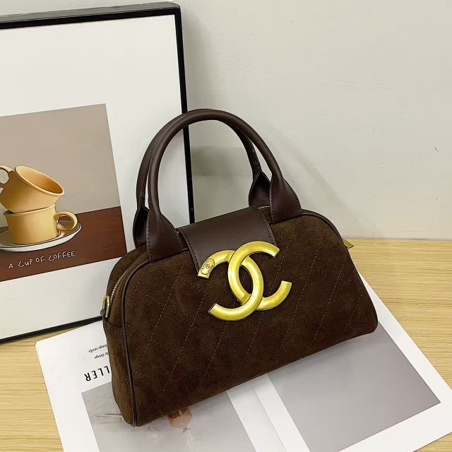 Fashion Metal Logo Crossbody Handbags