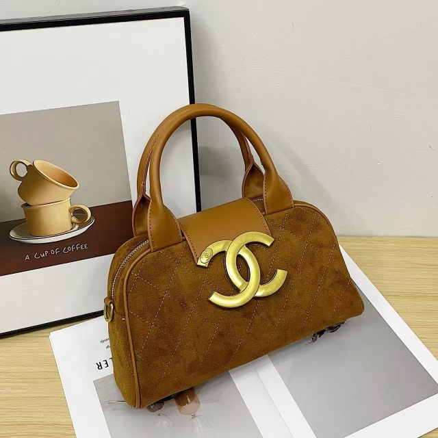 Fashion Metal Logo Crossbody Handbags