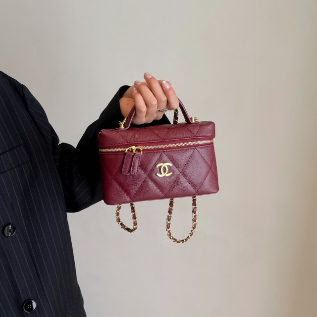 Metal Logo Leather Crossbody Mini Bags
