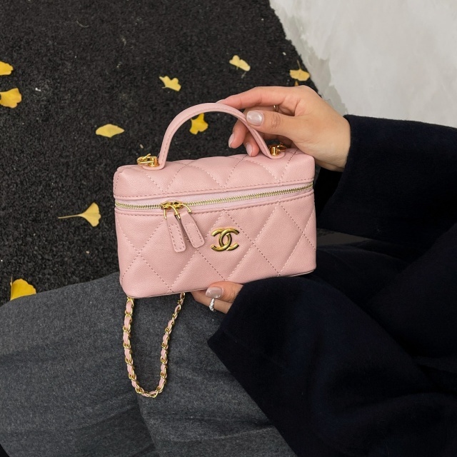 Metal Logo Leather Crossbody Mini Bags