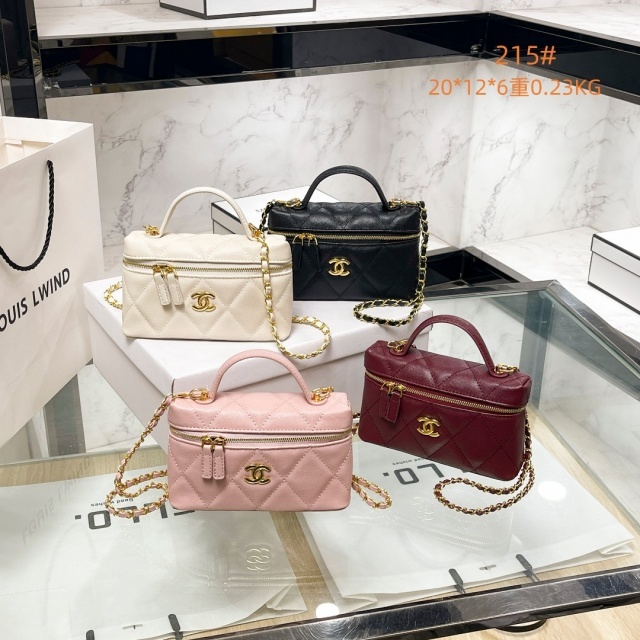 Metal Logo Leather Crossbody Mini Bags