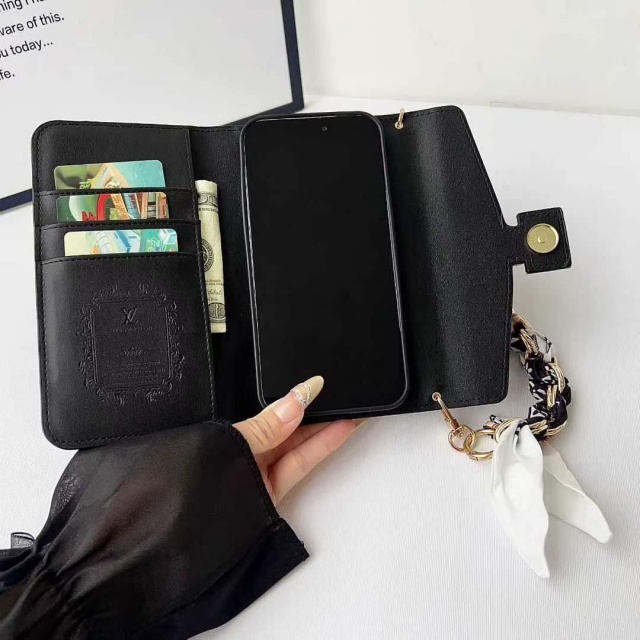 Fashion Design Phone Case Wallet with Cadholder