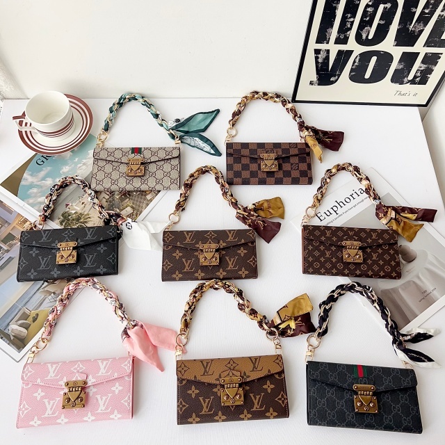 Fashion Design Phone Case Wallet with Cadholder