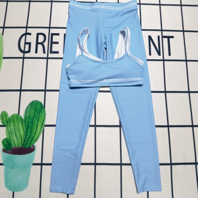 Women Fashion Skinny Yoga Pants Suit