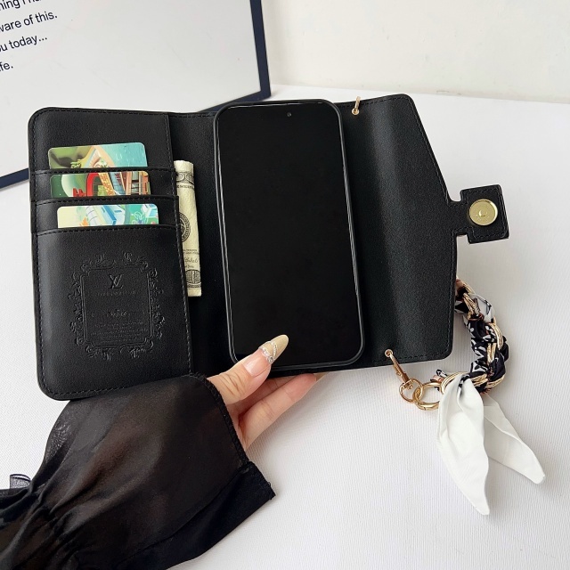 Luxury Design iPhone Case Wallet with Cadholder