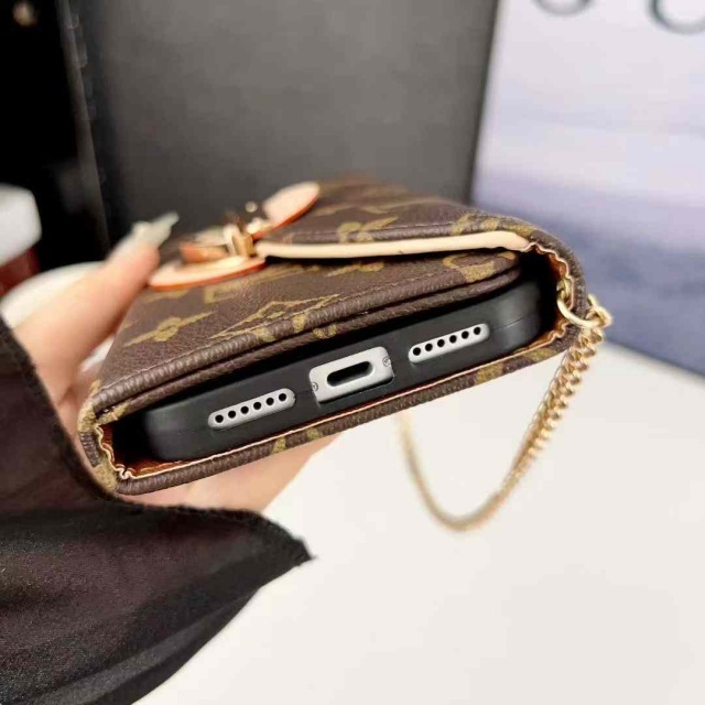 Luxury Printed Phone Case Wallet with Cadholder
