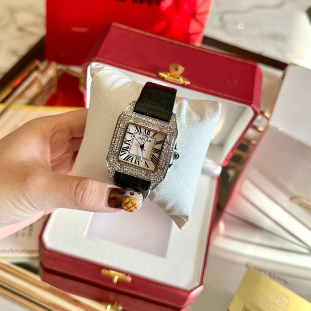 Chic Fashion Luxury Leather Quartz Watch