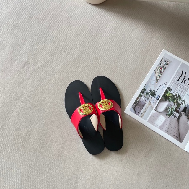 Fashion Logo Women Beach Flip-Flops Shoes