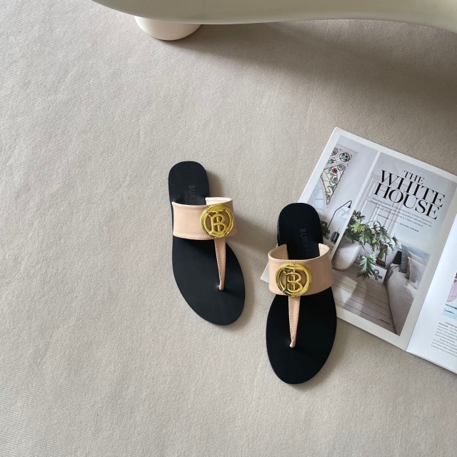 Fashion Logo Women Beach Flip-Flops Shoes