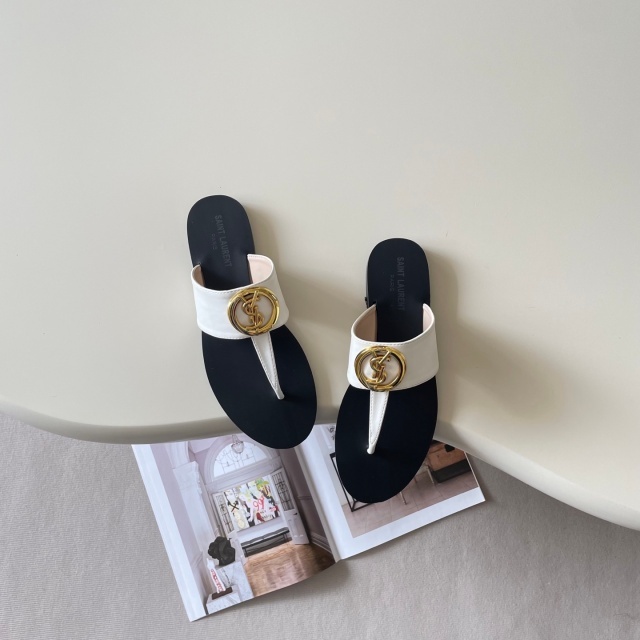 Luxury Fashion Logo Women Beach Flip-Flops Shoes