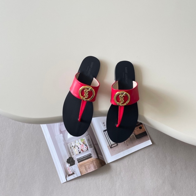 Luxury Fashion Logo Women Beach Flip-Flops Shoes
