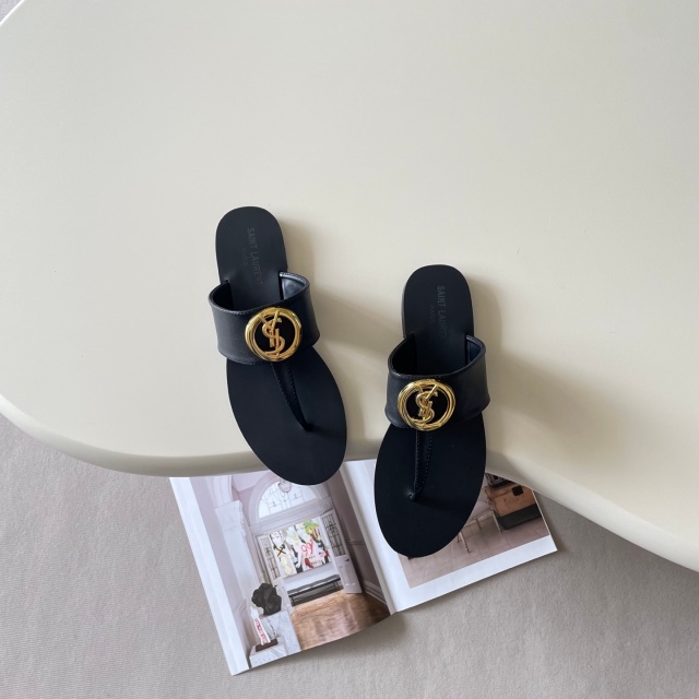 Luxury Fashion Logo Women Beach Flip-Flops Shoes
