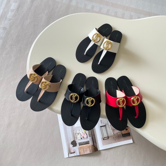 Luxury Fashion Logo Women Beach Flip-Flops Shoes