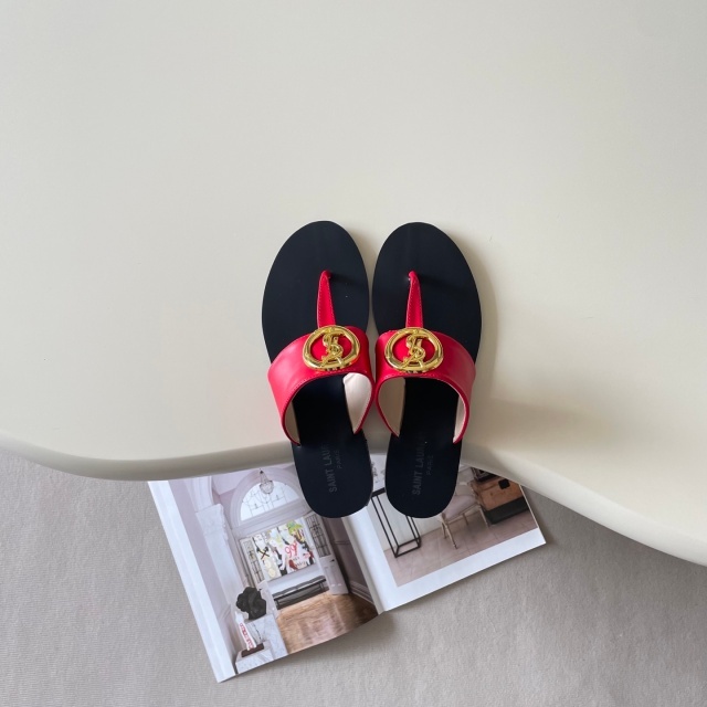Luxury Fashion Logo Women Beach Flip-Flops Shoes