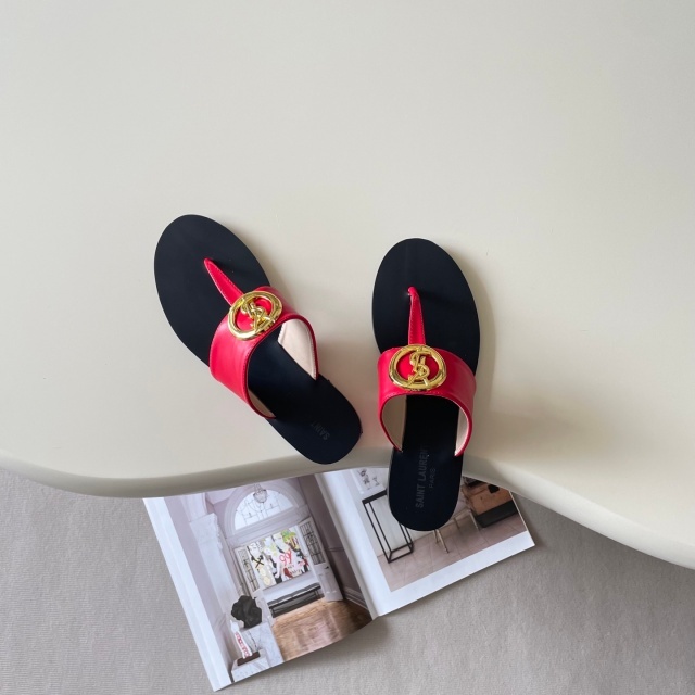 Luxury Fashion Logo Women Beach Flip-Flops Shoes