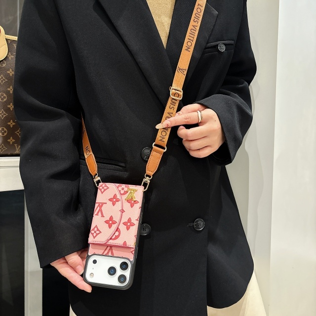 Printed Fashion Pu Leather Iphone Case