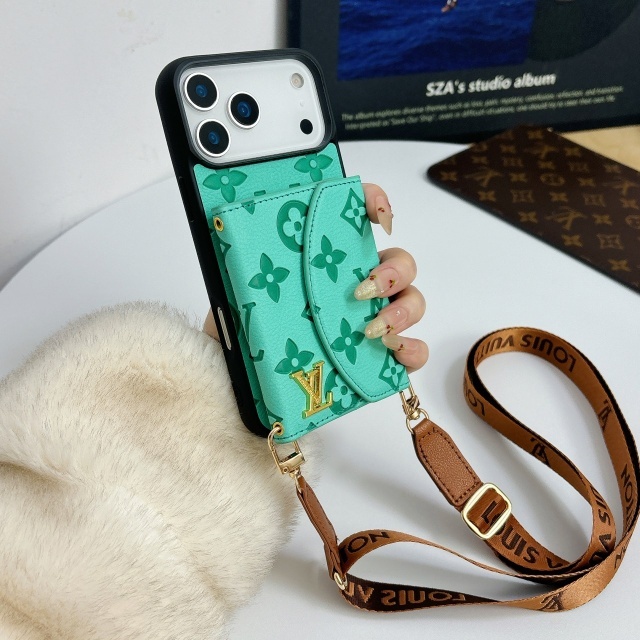 Printed Fashion Pu Leather Iphone Case