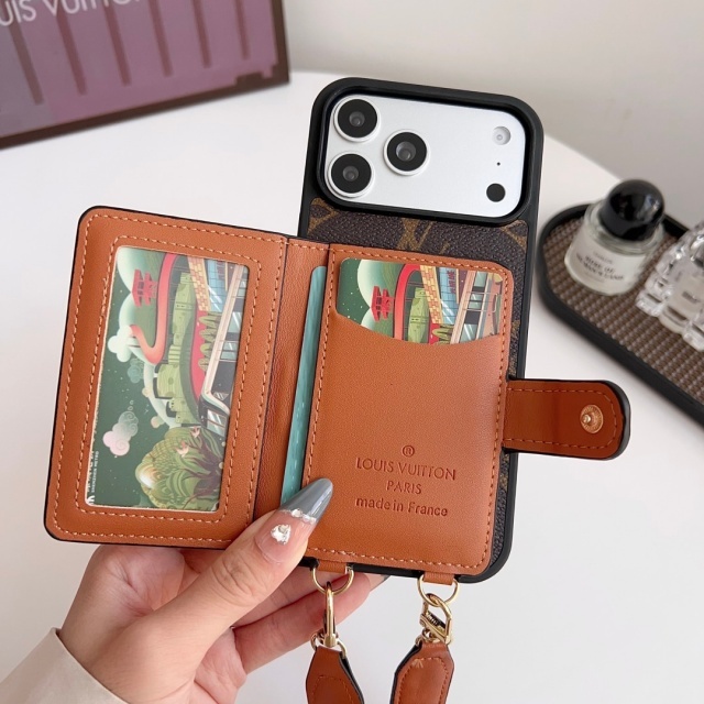 Luxury Design Iphone Case with Cardholder