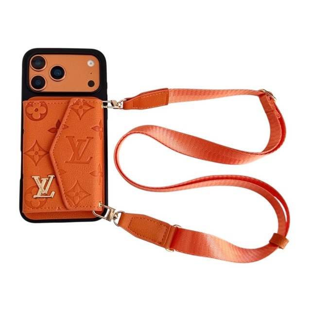 Luxury Pu Leather Iphone Case with Cardholder