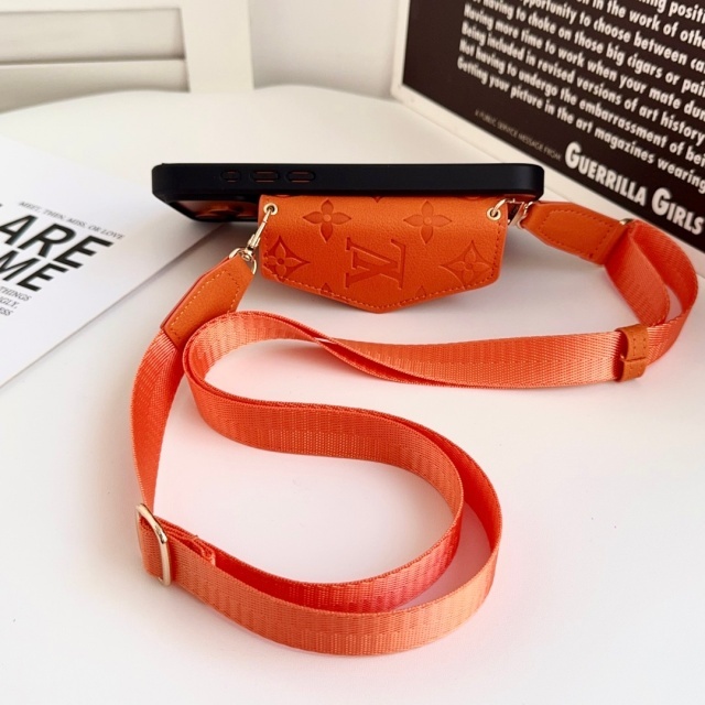 Luxury Pu Leather Iphone Case with Cardholder