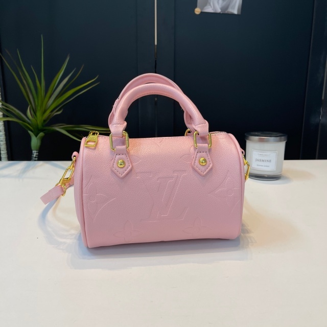 Fashion Leather Embossing Crossbody Boston Bags