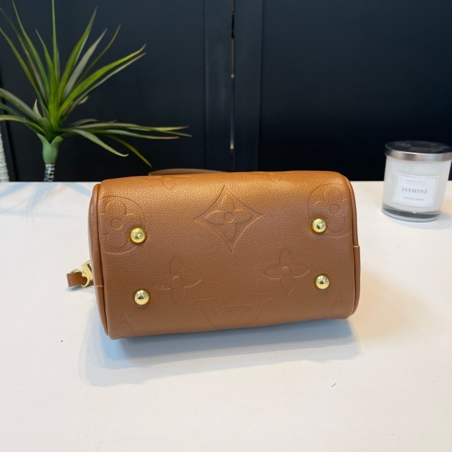 Fashion Leather Embossing Crossbody Boston Bags