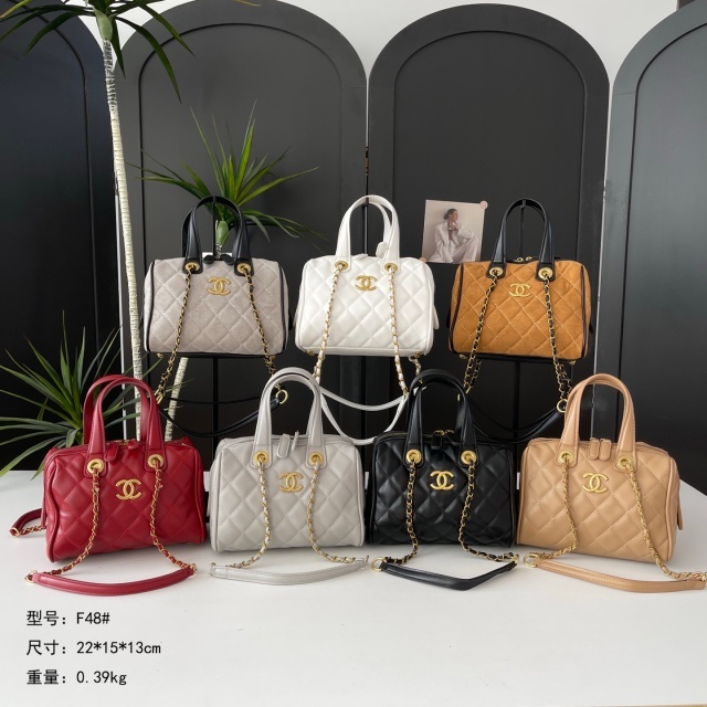 Metal Logo Leather Fashion Crossbody Bags