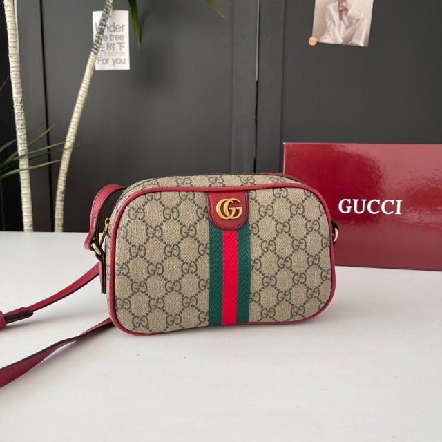 Metal Logo Printed Women Messenger Bags