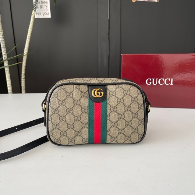 Metal Logo Printed Women Messenger Bags
