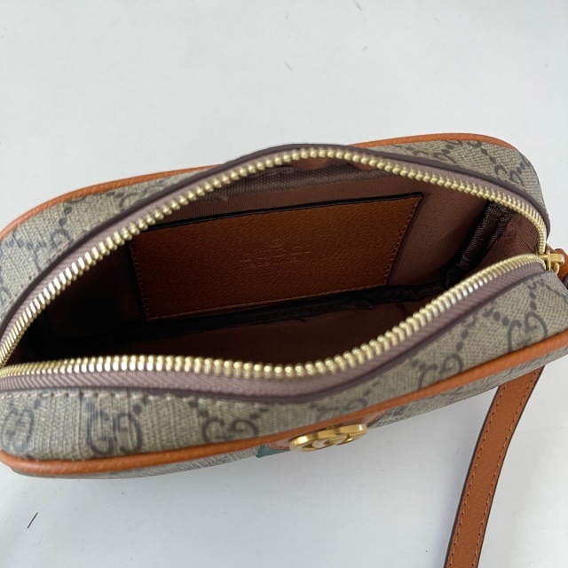 Metal Logo Printed Women Messenger Bags
