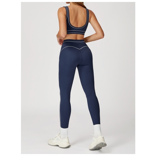 Color Block Activewear Jogging Pant Set