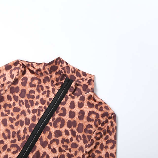 Leopard Hook Up Top Flare Pant Set