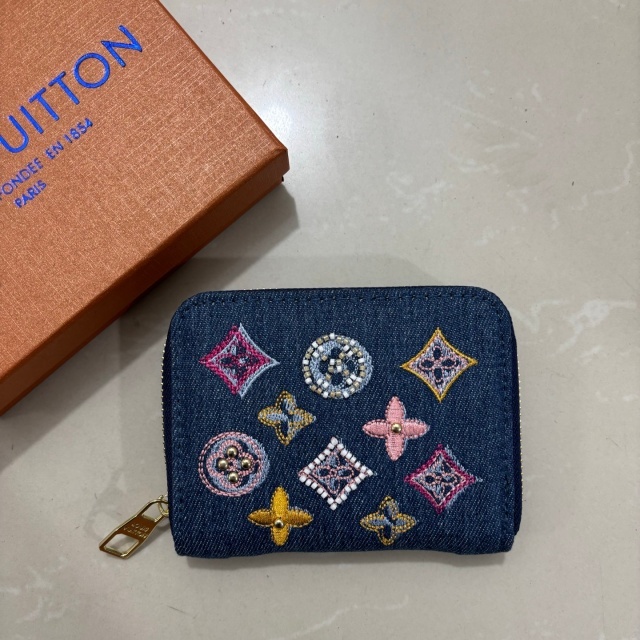 Fashion Embroidery Denim Women Purses