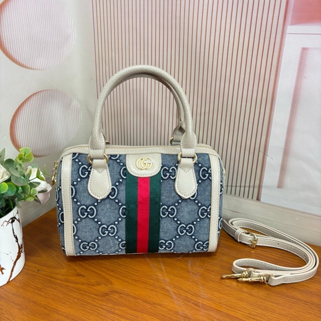 Leather Denim Luxury Women Crossbody Handbags
