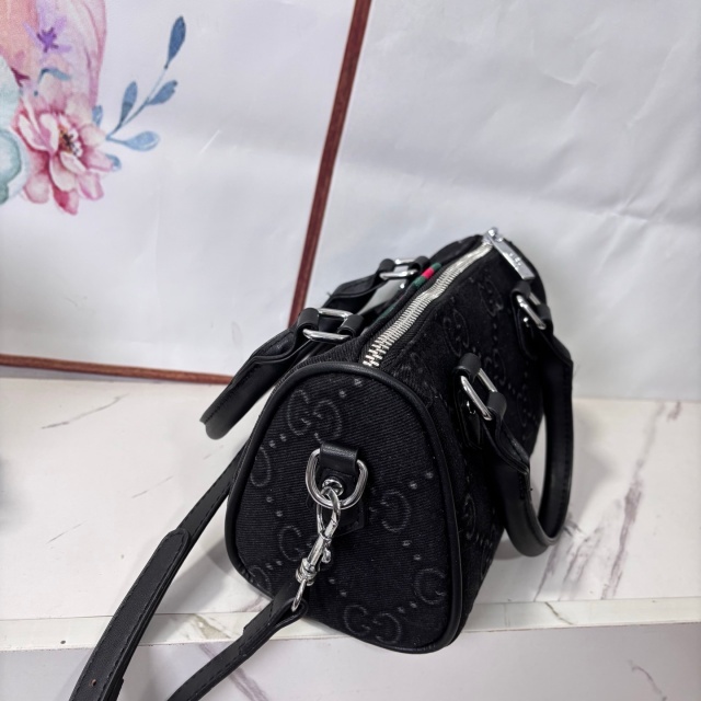 Denim Fashion Crossbody Boston Bags