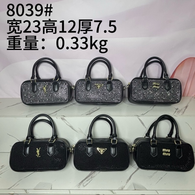 Fashion Rhinestones Women Crossbody Handbags